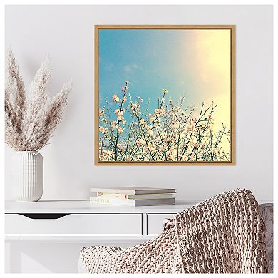 Springing Pink I by Olivia Joy Framed Canvas Wall Art Print