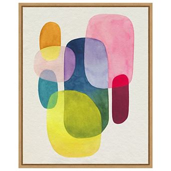 Sunlit Spectrum I by Grace Popp Framed Canvas Wall Art Print