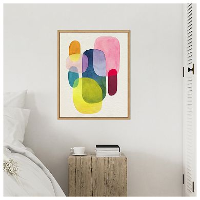 Sunlit Spectrum I by Grace Popp Framed Canvas Wall Art Print