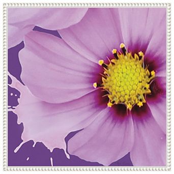 Flower Pop III by Marie Elaine Cusson Framed Canvas Wall Art Print