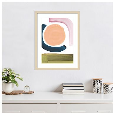 Gravity by Dan Hobday Wood Framed Wall Art Print