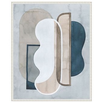 Shapes and Shadows II by Grace Popp Framed Canvas Wall Art Print