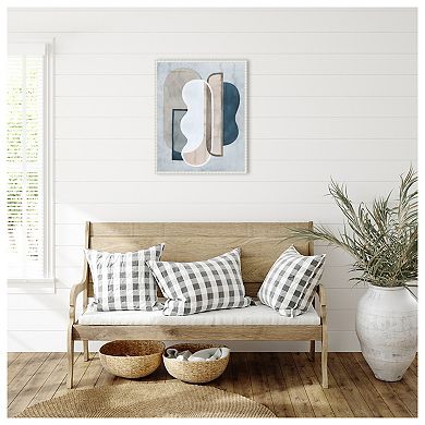 Shapes and Shadows II by Grace Popp Framed Canvas Wall Art Print
