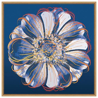 Flower Pop Pastel I by Marie Elaine Cusson Framed Canvas Wall Art Print