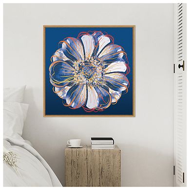 Flower Pop Pastel I by Marie Elaine Cusson Framed Canvas Wall Art Print