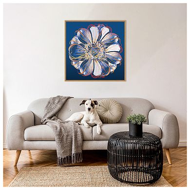Flower Pop Pastel I by Marie Elaine Cusson Framed Canvas Wall Art Print