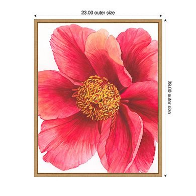 Tree Peony II by Grace Popp Framed Canvas Wall Art Print
