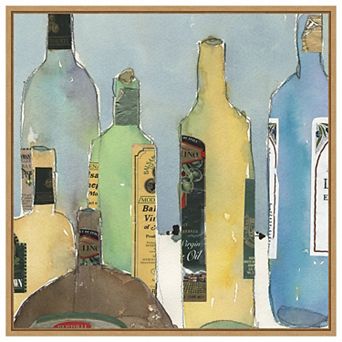 Oil and Vinegar IV by Samuel Dixon Framed Canvas Wall Art Print
