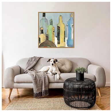 Oil and Vinegar IV by Samuel Dixon Framed Canvas Wall Art Print