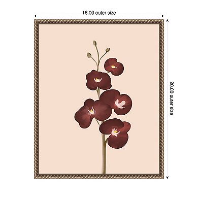 Pastel Flowers IV by Arctic Frame Framed Canvas Wall Art Print