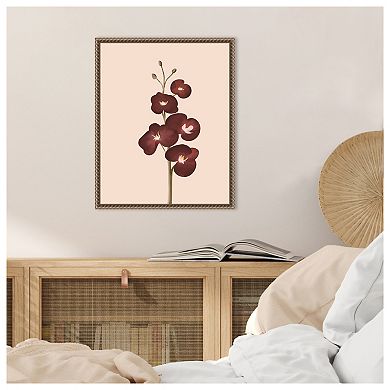 Pastel Flowers IV by Arctic Frame Framed Canvas Wall Art Print
