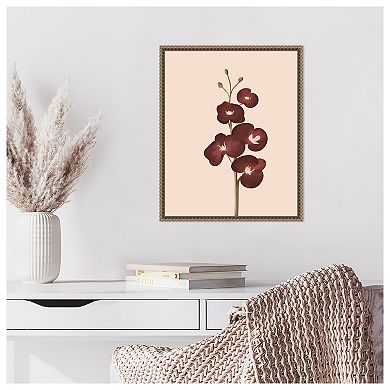 Pastel Flowers IV by Arctic Frame Framed Canvas Wall Art Print