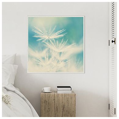 Fluff by Ingrid Beddoes Framed Canvas Wall Art Print