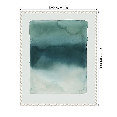 Tide Dye II by Grace Popp Framed Canvas Wall Art Print