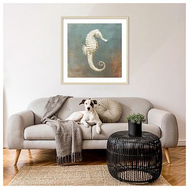 Treasures from the Sea I by Danhui Nai Wood Framed Wall Art Print