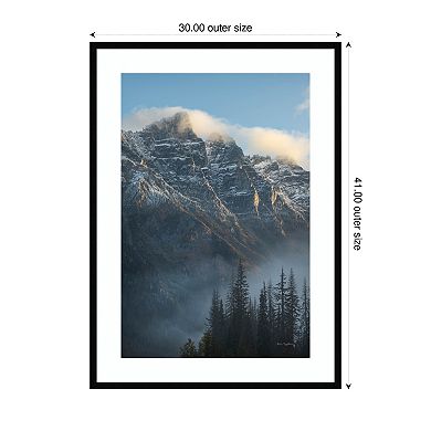 Mount Tupper View by Alan Majchrowicz Wood Framed Wall Art Print