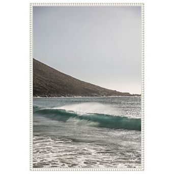 Sandy Bay Beach by Shot by Clint Framed Canvas Wall Art Print