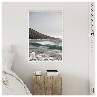 Sandy Bay Beach by Shot by Clint Framed Canvas Wall Art Print
