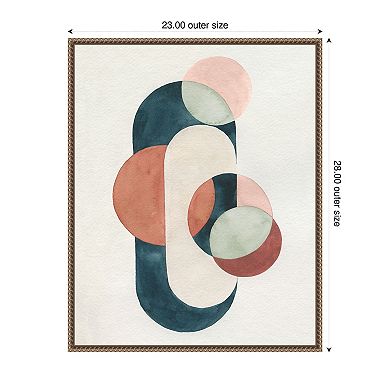 Loops and Bounds II by Grace Popp Framed Canvas Wall Art Print