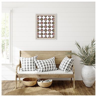 Cubicles II by Melissa W Framed Canvas Wall Art Print