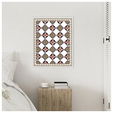 Cubicles II by Melissa W Framed Canvas Wall Art Print