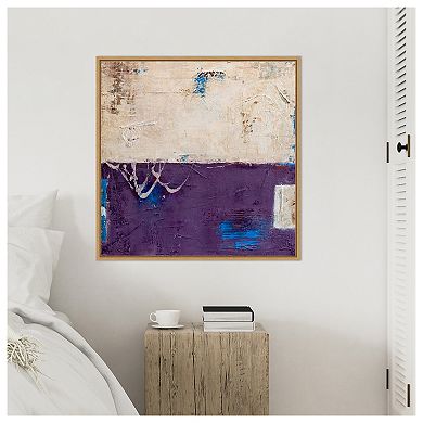 Orchids Flirt by Erin Ashley Framed Canvas Wall Art Print