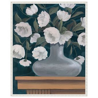 Snowball Posies II by Grace Popp Framed Canvas Wall Art Print