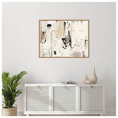 Net Neutral II by Victoria Barnes Framed Canvas Wall Art Print