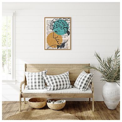 Studio Classico II by Alonzo Saunders Framed Canvas Wall Art Print