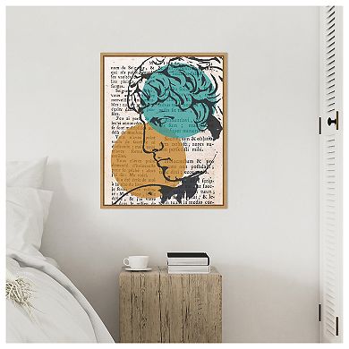 Studio Classico II by Alonzo Saunders Framed Canvas Wall Art Print