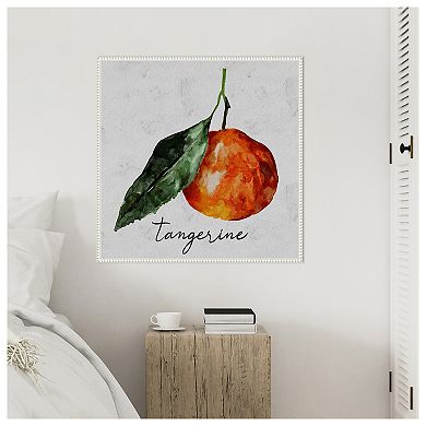 Summertime Citrus III by Regina Moore Framed Canvas Wall Art Print