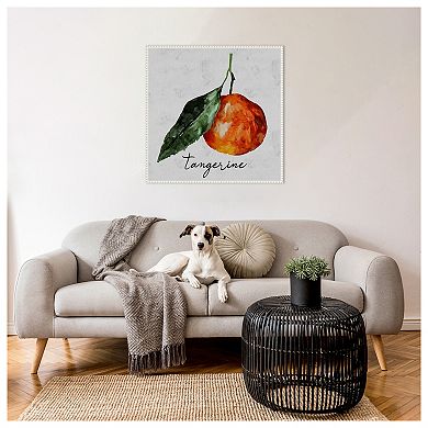 Summertime Citrus III by Regina Moore Framed Canvas Wall Art Print