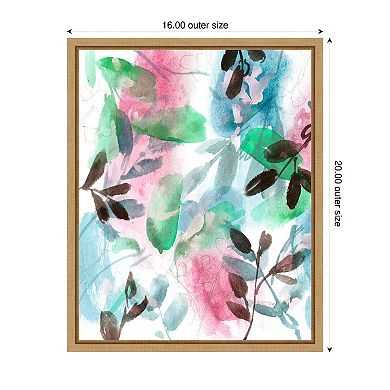 Shadow of My Dream VII by Melissa W Framed Canvas Wall Art Print