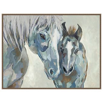 Mother Love by Jacob q Framed Canvas Wall Art Print