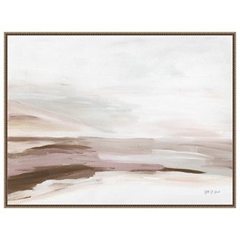 Dreamy Seascape by Yvette St. Amant Framed Canvas Wall Art Print