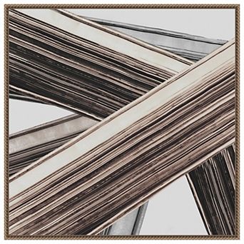 Bold Impressions I by Jacob q Framed Canvas Wall Art Print