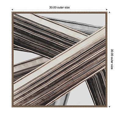 Bold Impressions I by Jacob q Framed Canvas Wall Art Print