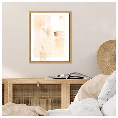 Liquid Chiffon I by June Erica Vess Framed Canvas Wall Art Print