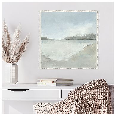 Subtle Coastal by Hannah Dawson Framed Canvas Wall Art Print