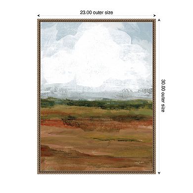 Kentucky Hillside II by Haley Knighten Framed Canvas Wall Art Print