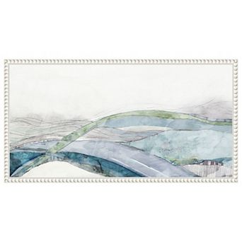 Way of Water by Lera Framed Canvas Wall Art Print