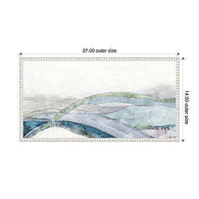 Way of Water by Lera Framed Canvas Wall Art Print