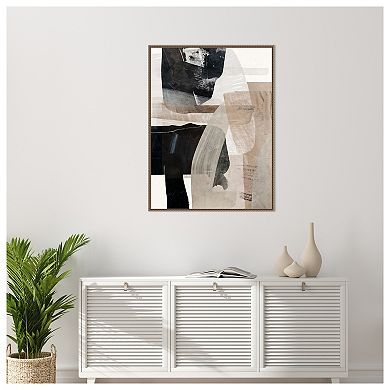 Shapeplay I by Urban Road Framed Canvas Wall Art Print