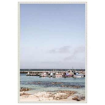 Kalk Bay Beach by Shot by Clint Framed Canvas Wall Art Print
