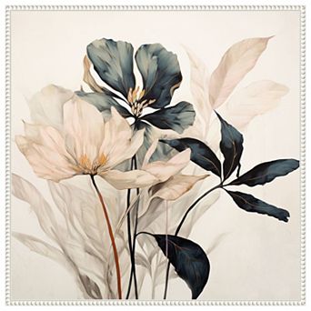 Whimsical Blossoms I by Lazar studio Framed Canvas Wall Art Print