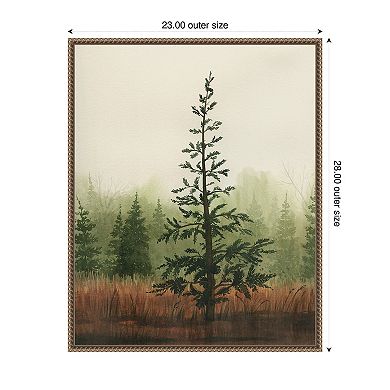 Young Evergreen II by Grace Popp Framed Canvas Wall Art Print