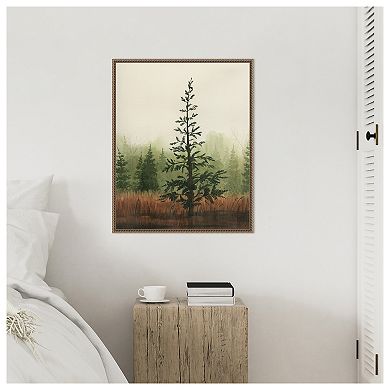 Young Evergreen II by Grace Popp Framed Canvas Wall Art Print
