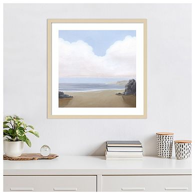 Sky Sails II by Melissa W Wood Framed Wall Art Print