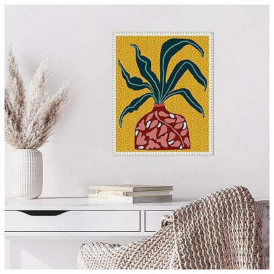 Snappy Botanical III by Regina Moore Framed Canvas Wall Art Print