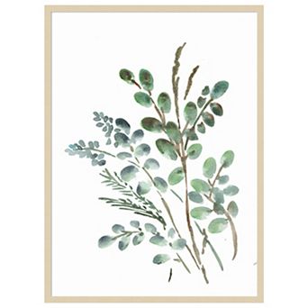 Farmhouse Botanicals II by Marcy Chapman Wood Framed Wall Art Print